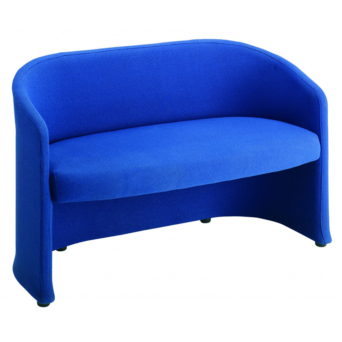 Slender Fabric Sofa - Black or Blue - 1 & 2 Seater Available